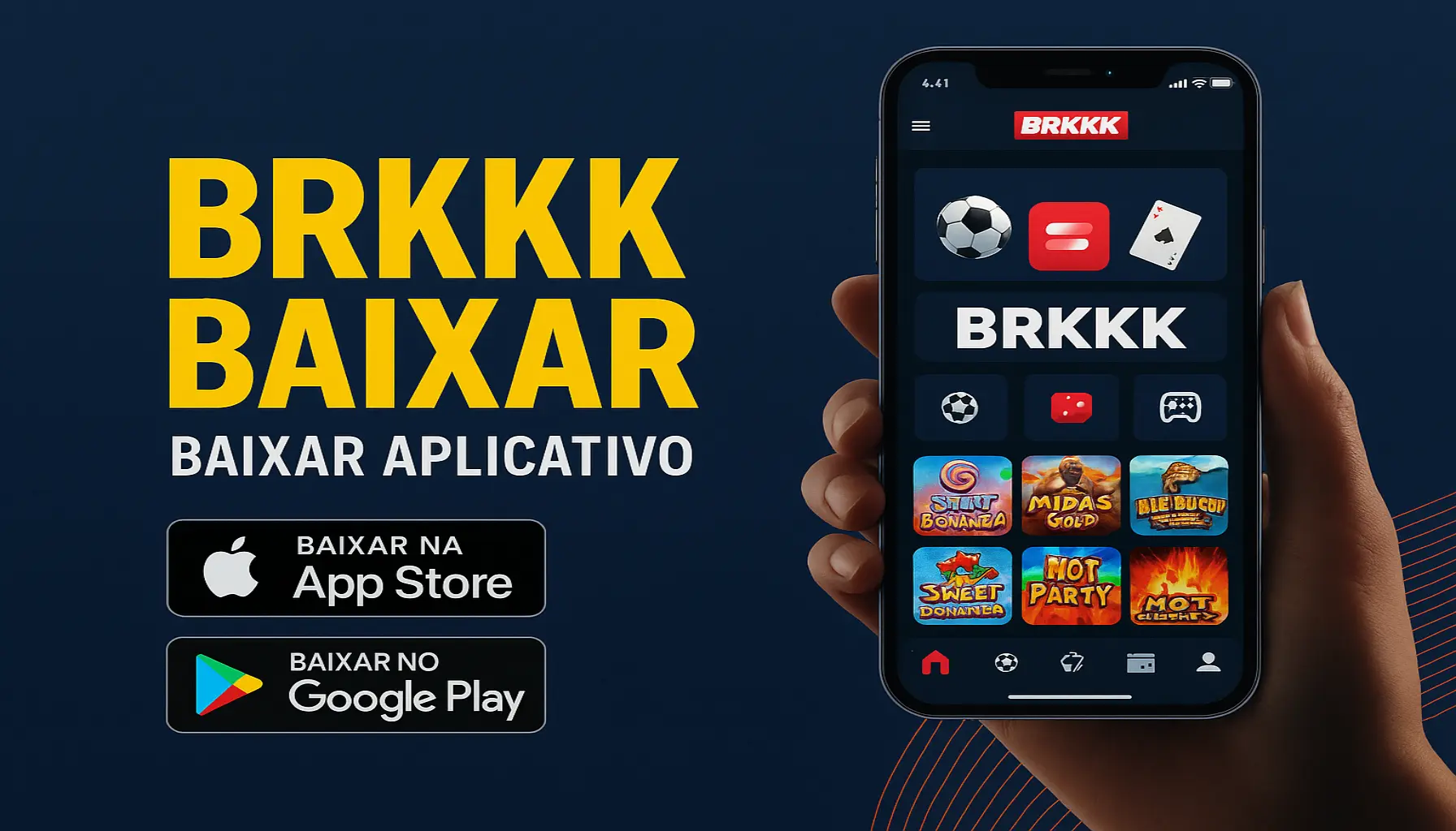 Baixar o BRKKK Cassino App