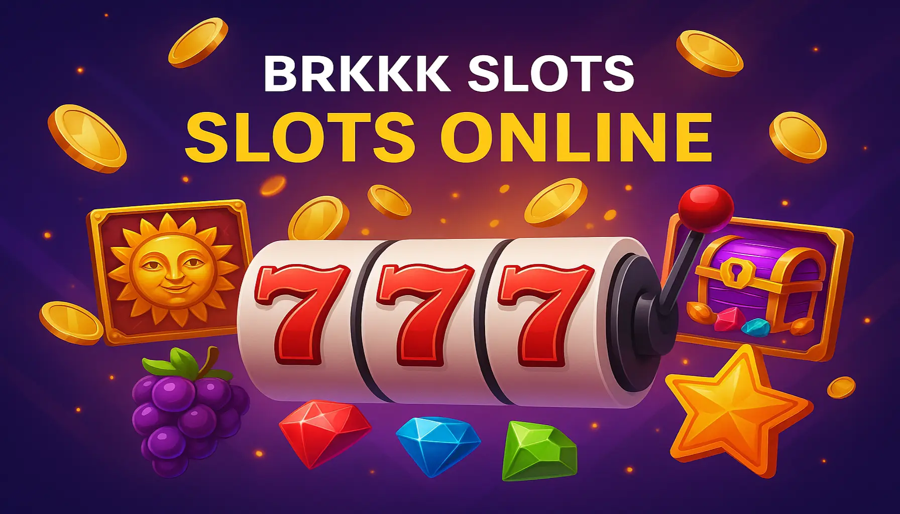 Explore o mundo das slot machines no BRKKK Casino